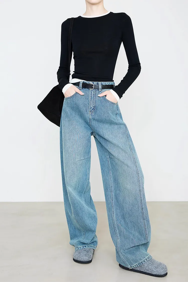 Why Are Women's Wide-Leg Denim Pants Becoming the Must-Have Fashion Essential for Every Modern Wardrobe