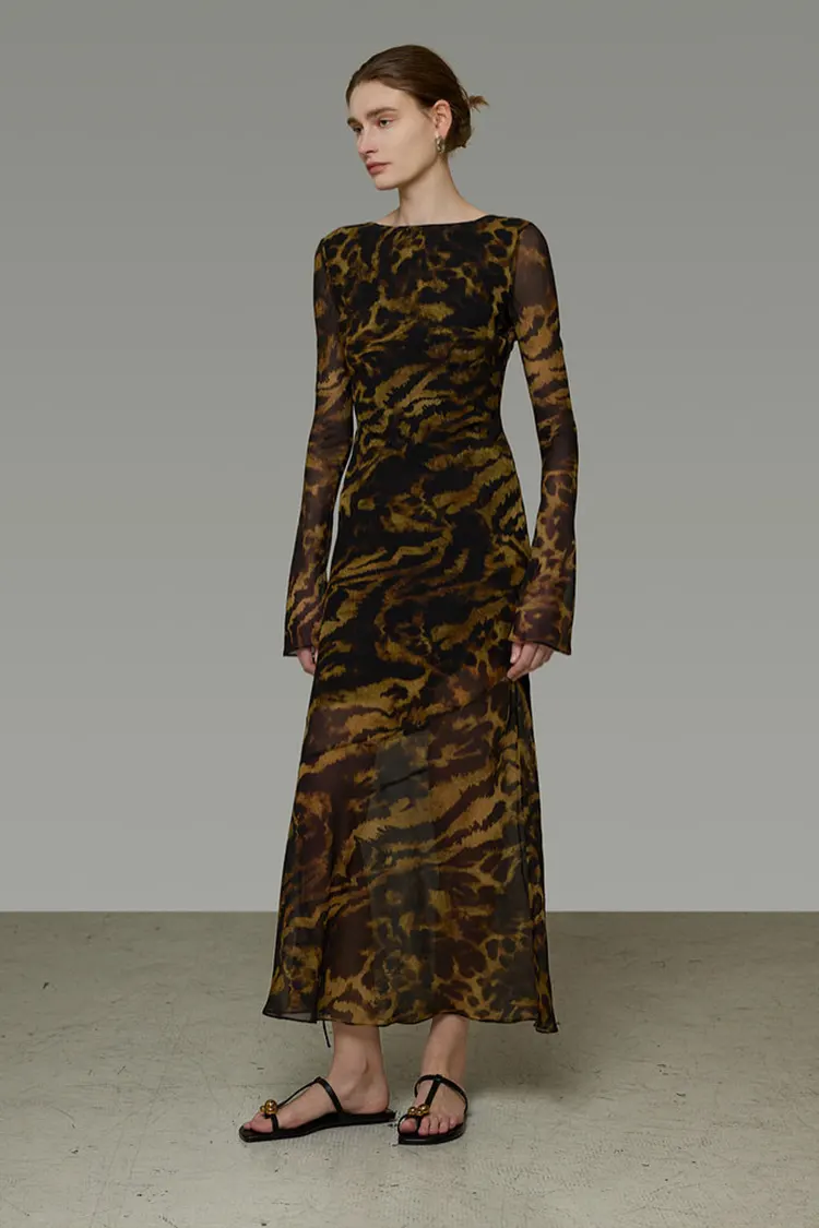 Women’s Leopard Print Dress 