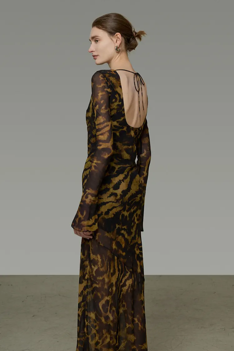 Women’s Leopard Print Dress 