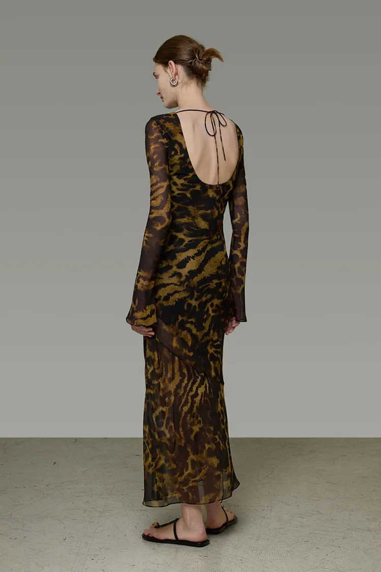 Women’s Leopard Print Dress 